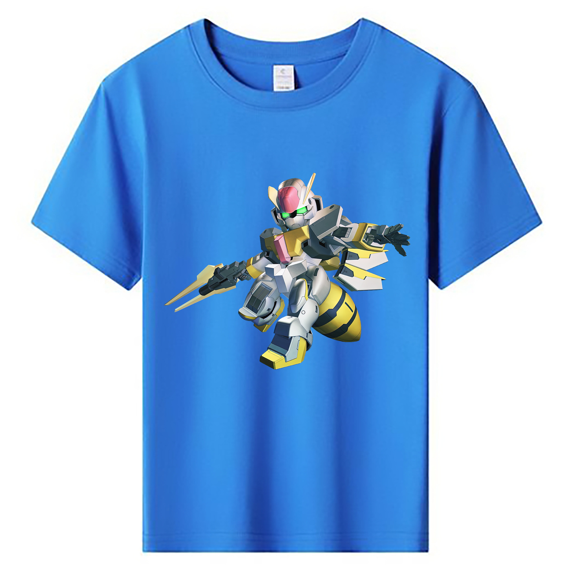 （画像用） 機動戦士ガンダム Mobile Suit Gundam 綿100％キッズTシャツ（フロントプリント）